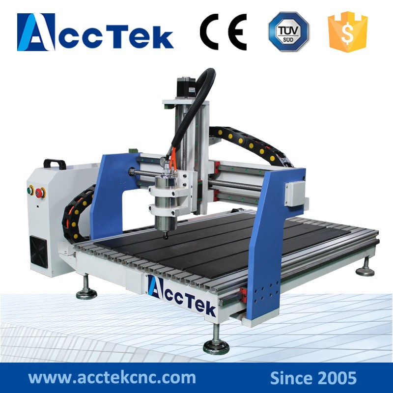 Acctekミニデスクトップ3d cncのルーター6090/小cnc彫刻切断機用木材、mdf、アクリル、石、アルミ仕入れ・メーカー・工場