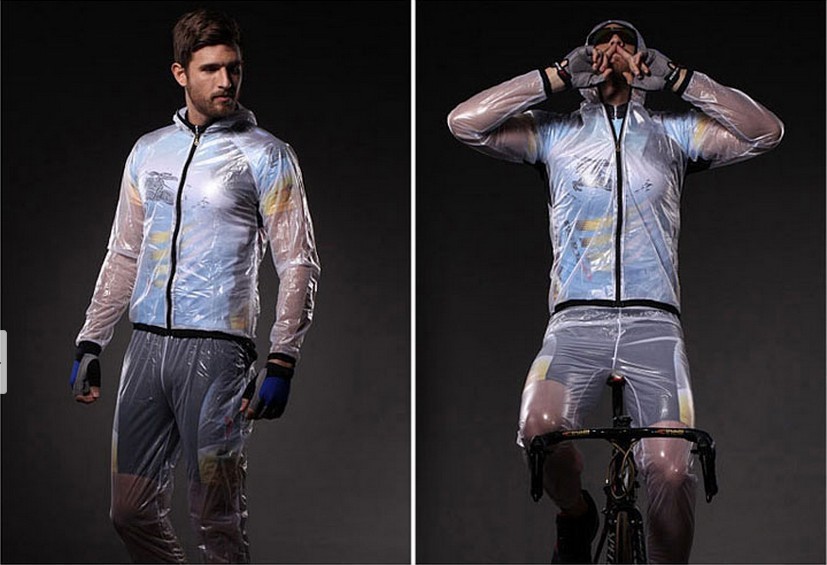 屋外アカシア山自転車バイクサイクリングライディングジャケットスリムレインコートポンチョレインコートのスーツ防水9971フロントガラスのスプリット