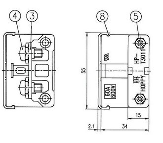 t3060ac660v30am5100アンペアプリント基板用端子台コネクタネジ端子台仕入れ・メーカー・工場