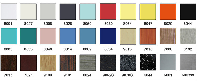 color chart