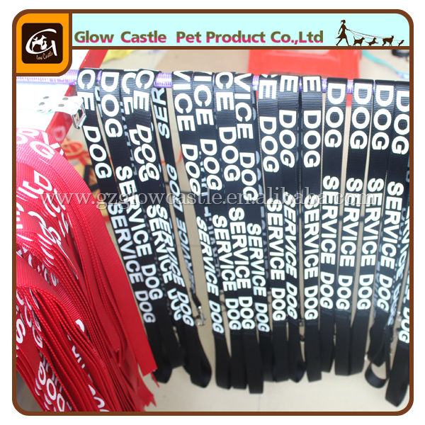 Service Dog Silkprint Nylon Dog Lead (6).jpg