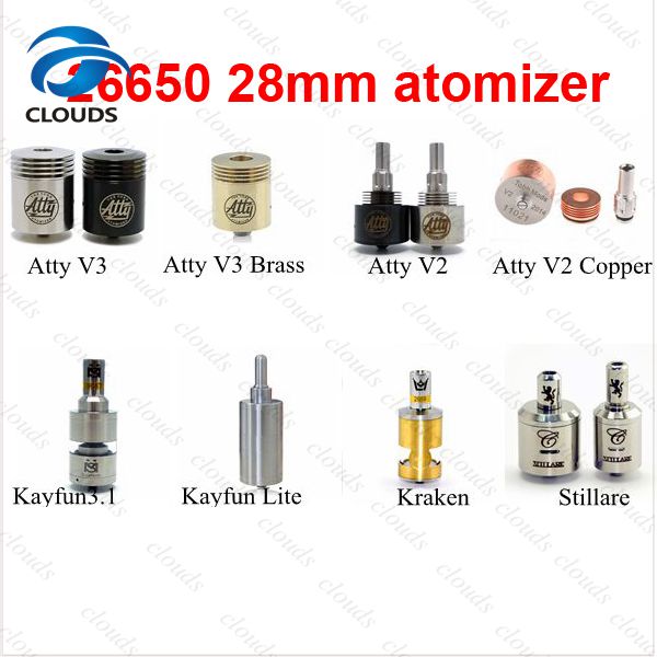 Clouds 2014 newest vape mod stingray mod clone ss/black 26650 stingray x mod clone