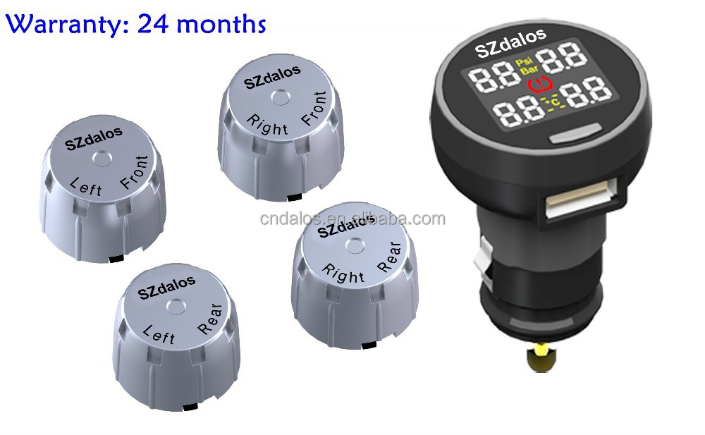 Diy Tire Pressure Sensor Tpms Tp200 Car Tpms Wireless New Tpms With 4