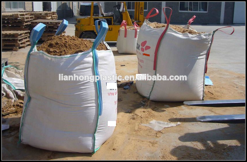 Pp大きな砂袋、 耐久性1000キログラムppバルク砂袋、 中国ppジャンボ砂袋仕入れ・メーカー・工場