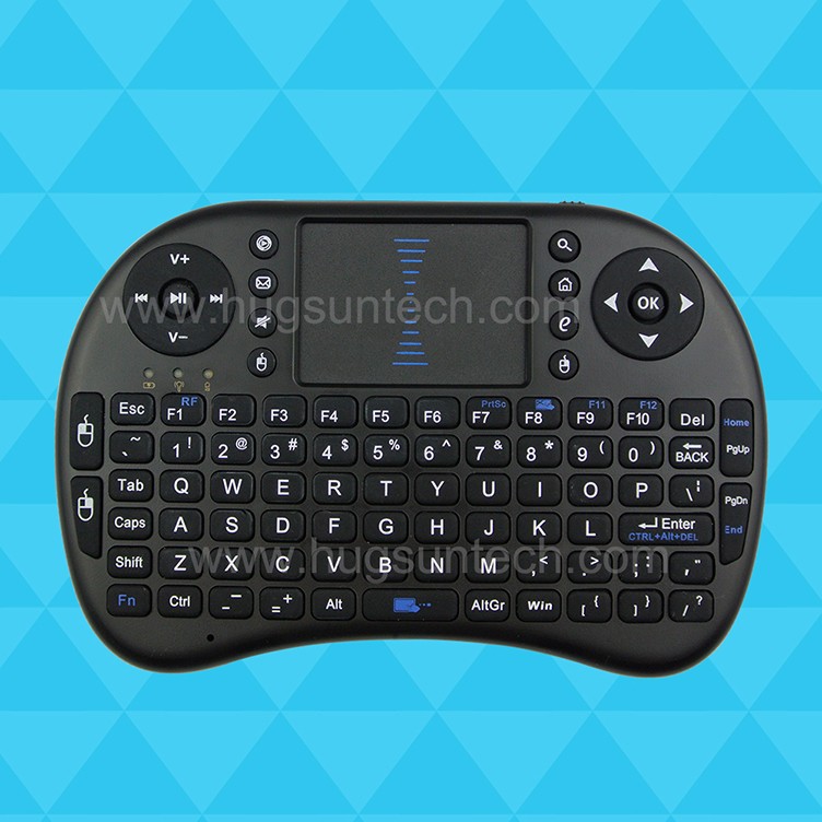 Mini 2.G Wireless Li Battery I8 Air Fly Mouse Rii i8 2.4G Wireless Keyboard With Touchpad