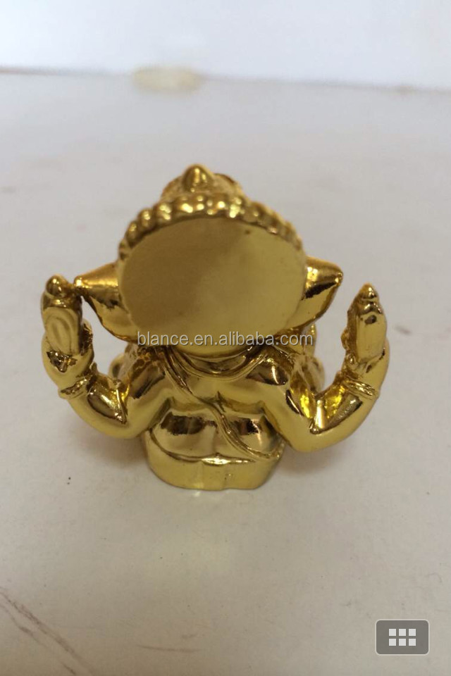 インドの釈迦の置物樹脂黄金のガネーシュ仕入れ・メーカー・工場