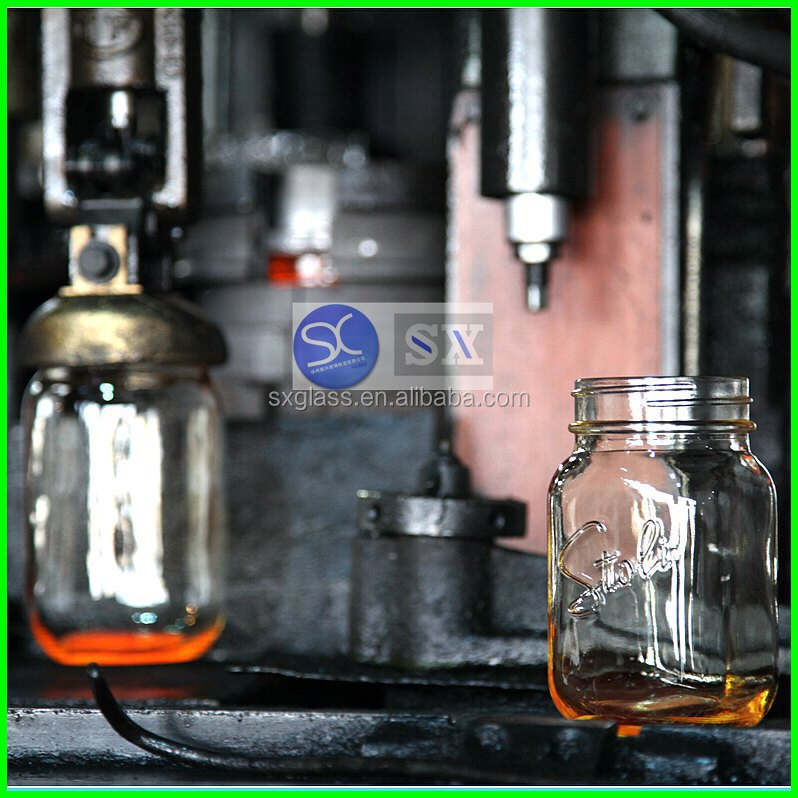 石工の瓶を持つ16オンスグラスカクテルシェーカートップ仕入れ・メーカー・工場