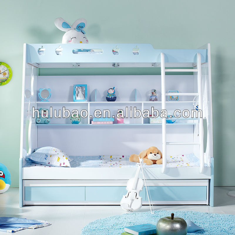 中国卸売子供ダブル木材デッキ ベッド保証# b301仕入れ・メーカー・工場