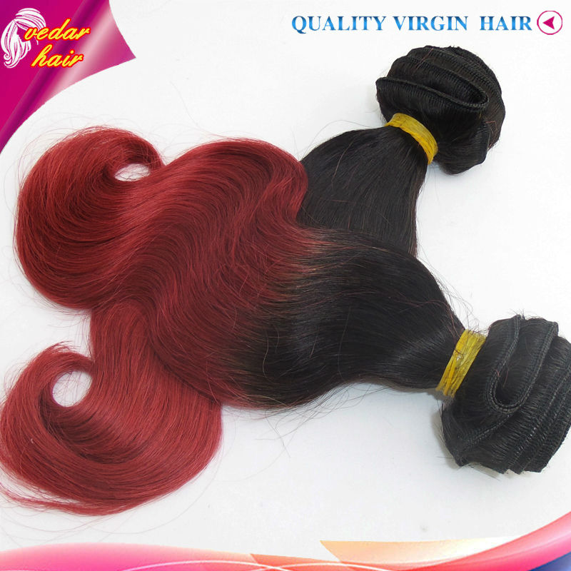 2014 new products red wine color hair