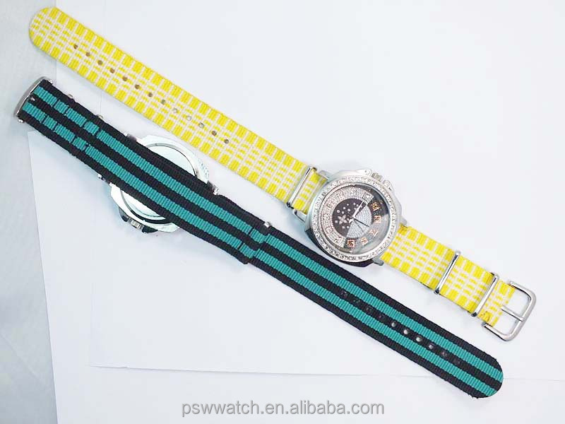 High quality new style nylon strap custom watch