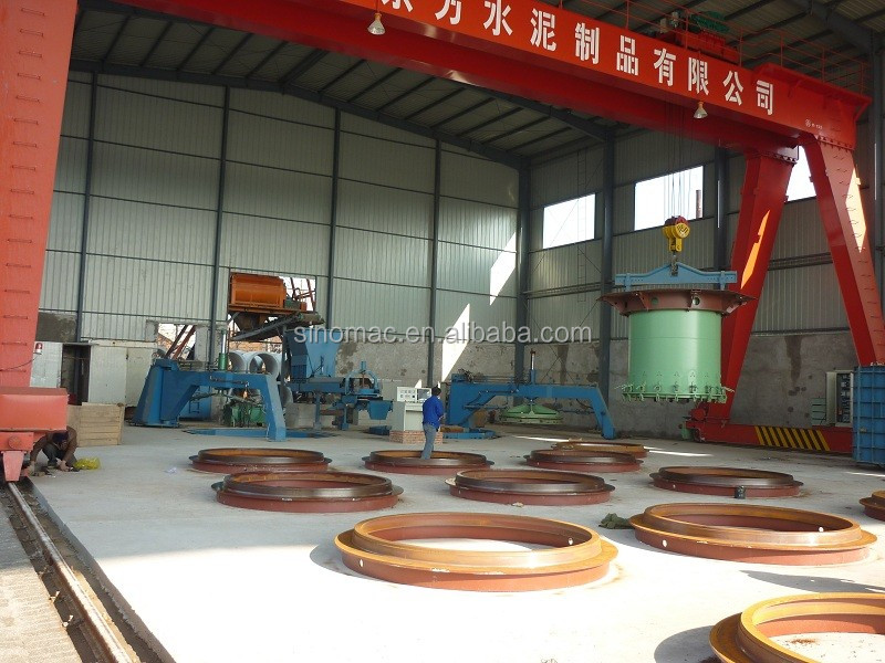 Cast Vibration Concrete Pipe Making Line workingsite.jpg