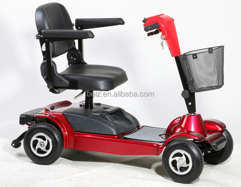 売れ筋経済ポータブル安い四輪電動モビリティスクーターbz-8201高齢者のための仕入れ・メーカー・工場