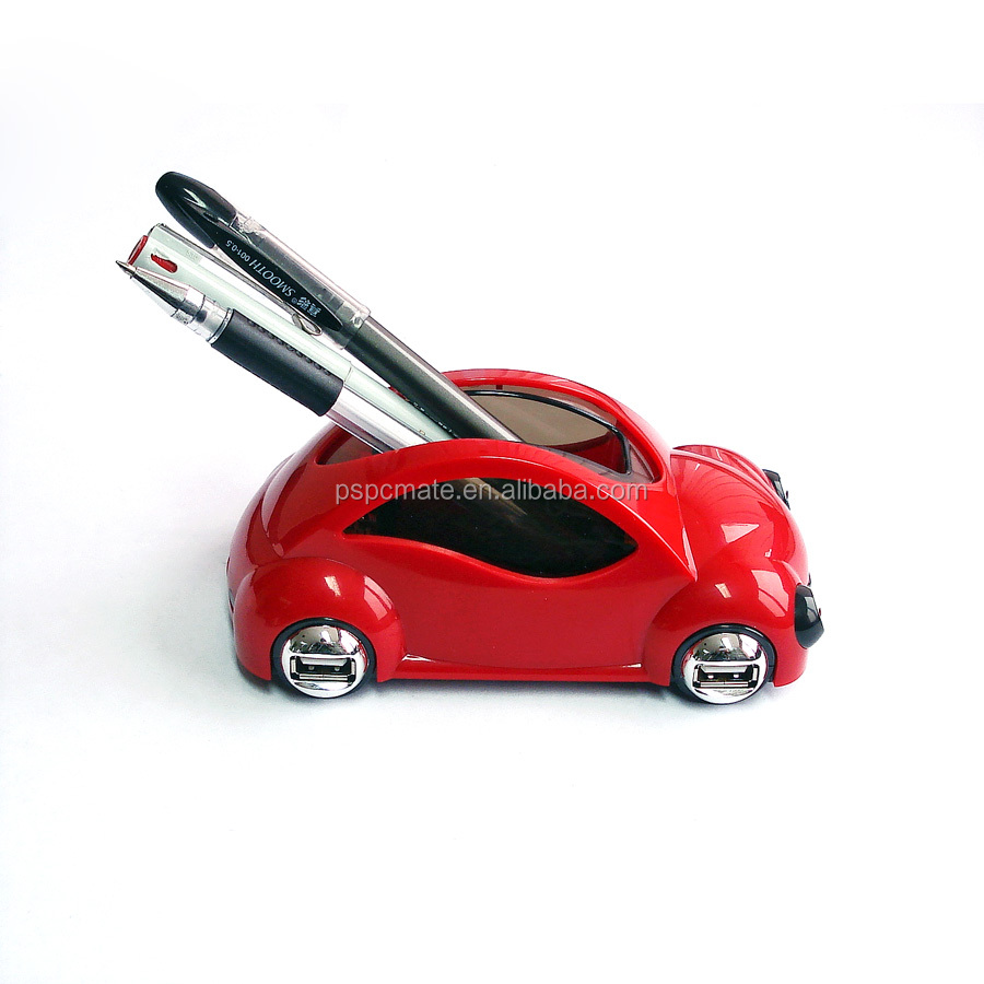 かわいい車形4ポートusb2.0ハブ携帯電話ホルダー付き問屋・仕入れ・卸・卸売り