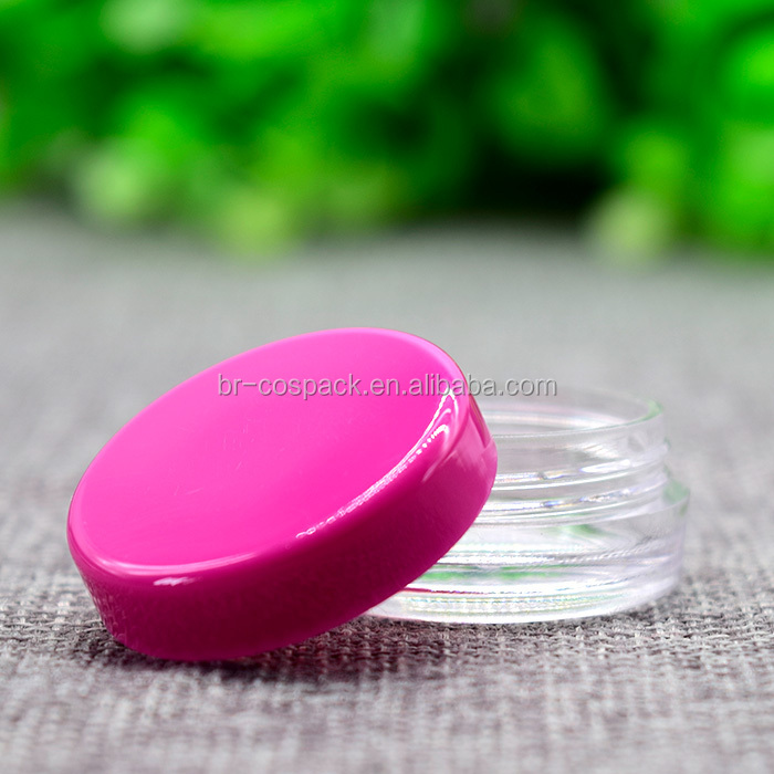 プラスチックのサンプル瓶の5g、 化粧品容器クリームジャー5ml、 プラスチックボトル仕入れ・メーカー・工場
