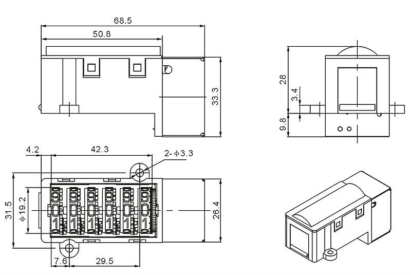 ステッピングモーターメーターカウンターkls11-kq06b( 5+1)問屋・仕入れ・卸・卸売り