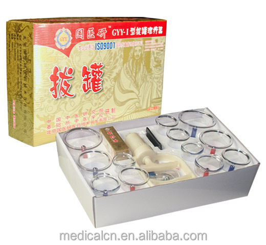 繁体字中国語医療24カップ真空カッピングセットキットボディの吸引健康マッサージ問屋・仕入れ・卸・卸売り