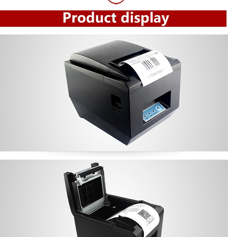 Mini Thermal Printer Portable A5 Printer Thermal Printer Paper Size 4