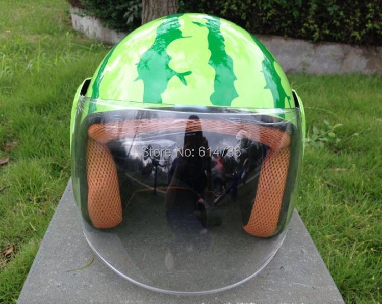 Wholesale Wholesale Price 3/4 Open Face Motorcycle Helmet Watermelon