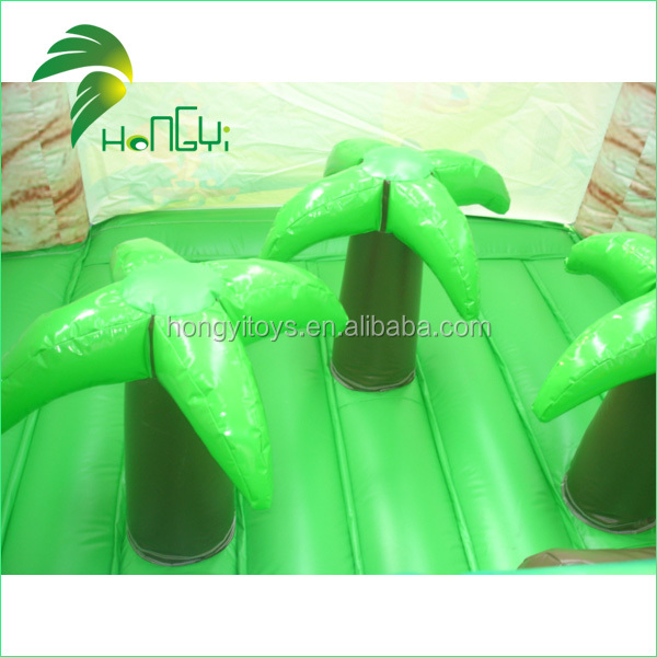 inflatable green slide (4)