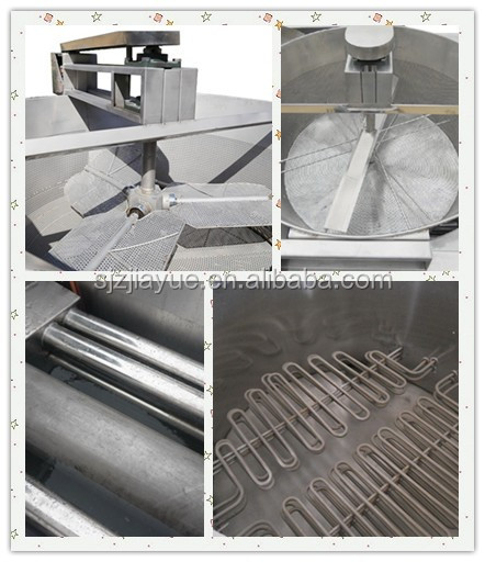 Factory price semi automatic french fries frying machine