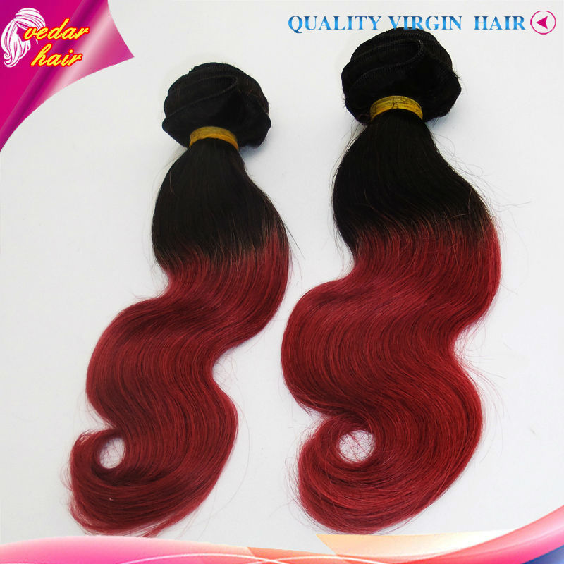 2014 new products red wine color hair