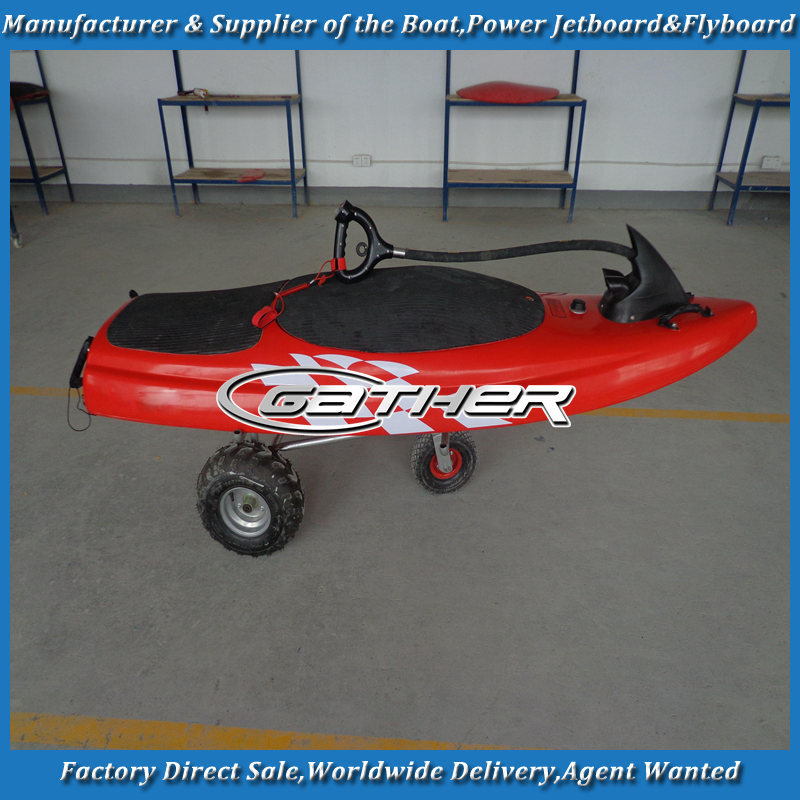 ce認証取得2014年熱い販売の赤い色110cc4ストロークのパワースキージェットボード問屋・仕入れ・卸・卸売り