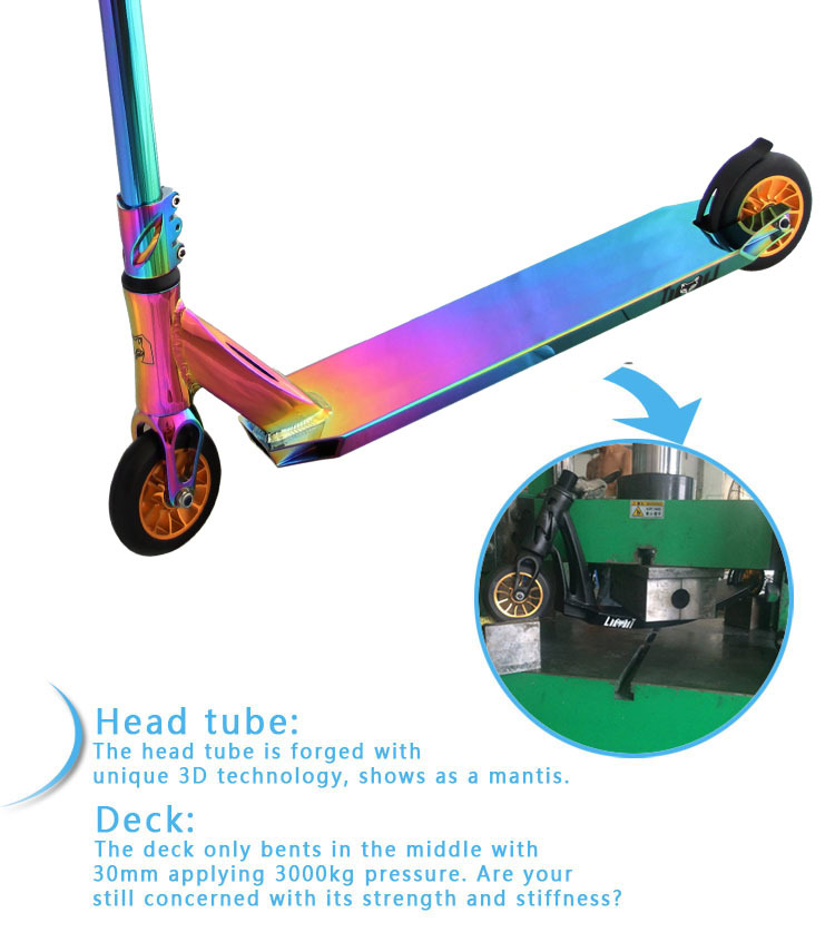 Neo Chrome Pro Scooter Rainbow Adult Scooters For Sale Freestyle Hic