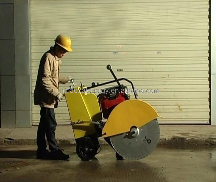 パワー5.5hp120mm切削深さの背後にあるウォークコンクリートカッター仕入れ・メーカー・工場