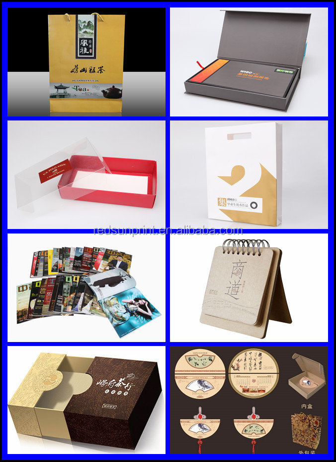 Handmade recycled cardboard red wine packaging box