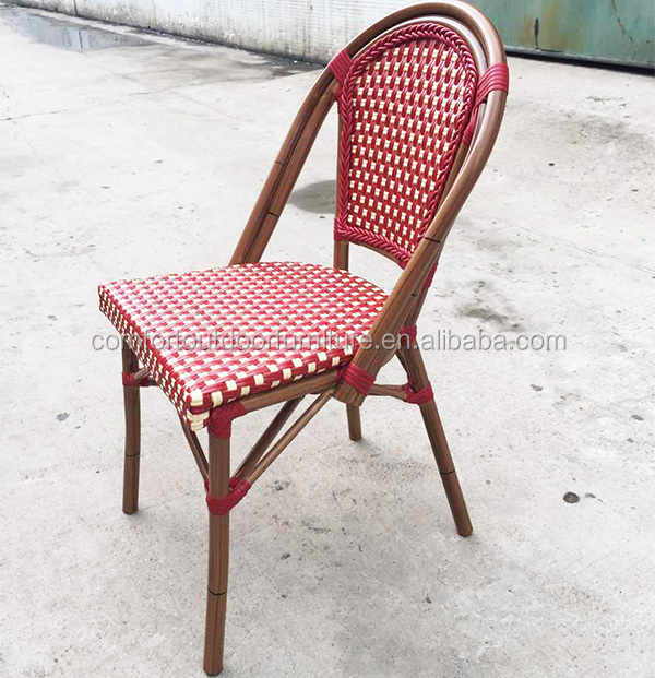 商用品質のアルミラタンのレストランの椅子仕入れ・メーカー・工場