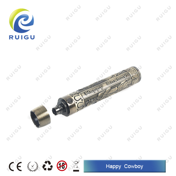 High Capacity Ego Thread 2200mah Happy Cowboy Trademark Battery