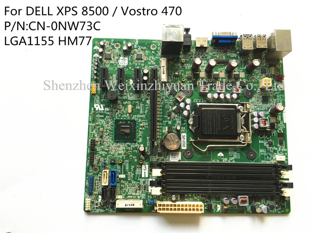 for dell xps 8500 desktop motherboard yjpt1 nw73c