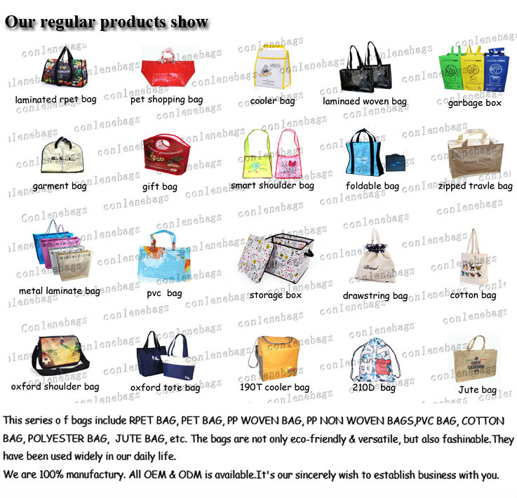 ジッパー折り畳み式トートバッグ、 折り畳み式のリサイクルバッグ、 折り畳み式不織布バッグ問屋・仕入れ・卸・卸売り