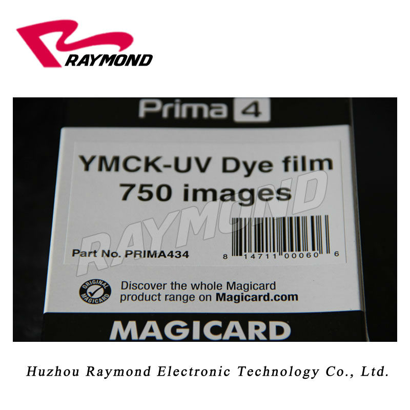 Prima434ymck-uvカラーリボンmagicardi dカードプリンタ用、 750版画問屋・仕入れ・卸・卸売り