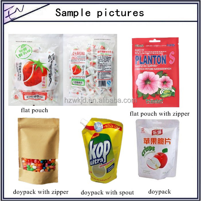 Automatic weighing premade pouch saffron packaging machine
