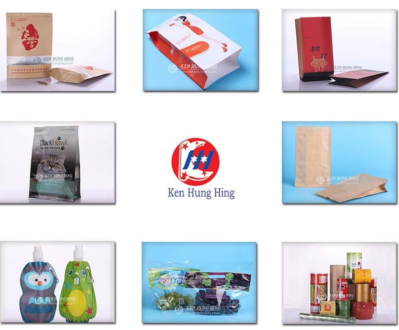 SGS Approved Kraft Paper foil Sealable Tea Bags