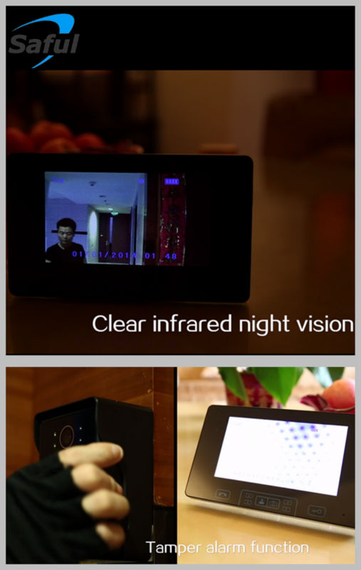 Oemsafults-wp708ワイヤレスビデオドア電話、 のドアのベル問屋・仕入れ・卸・卸売り