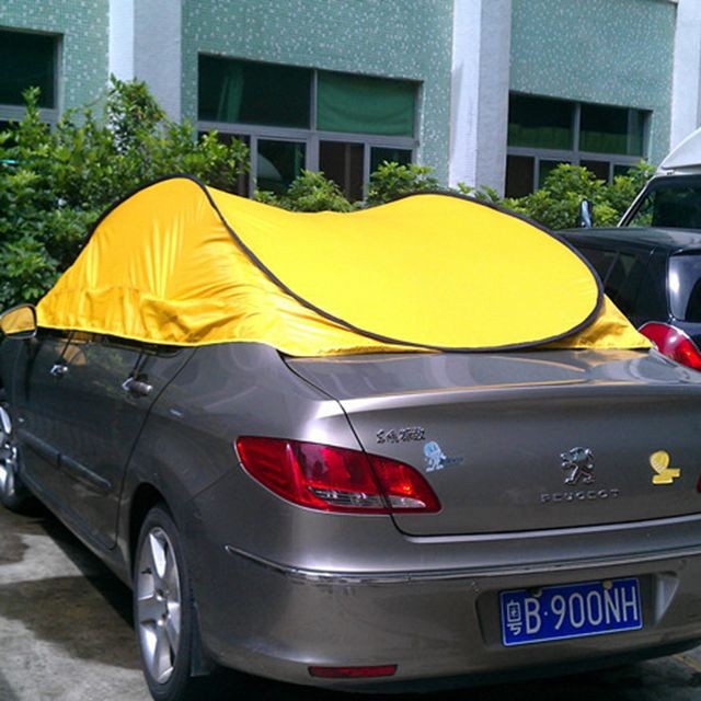 Folding Waterproof car cover Tent pop up car cover for 4 Seater Cars