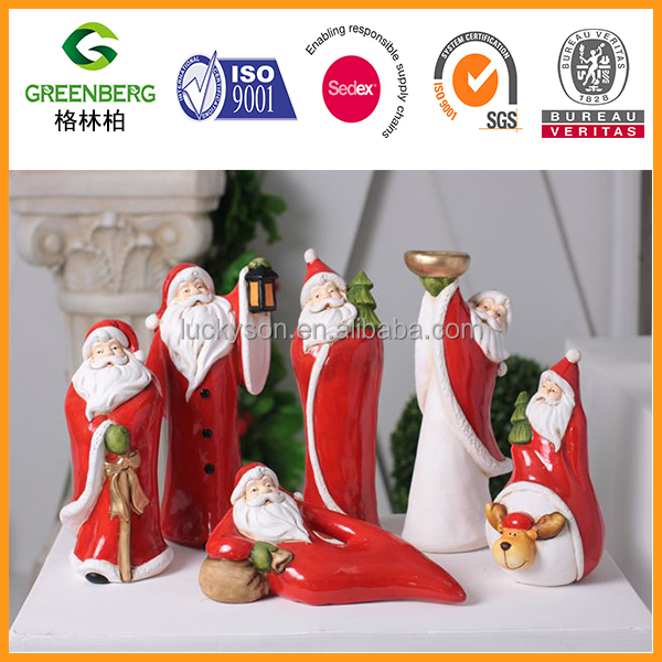 クリスマスの装飾テラコッタ2014年サンタクロースの置物問屋・仕入れ・卸・卸売り