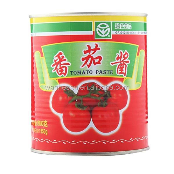 HACCP certified tomato paste company