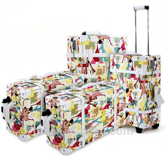 新設計の高品質のファッショントレンドのアンティークな木製のスーツケース仕入れ・メーカー・工場