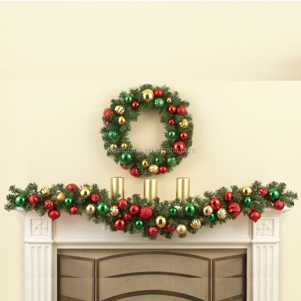 2019 Hot Sale Christmas Natural Pvc Bauble Garland - Buy Bauble Garland