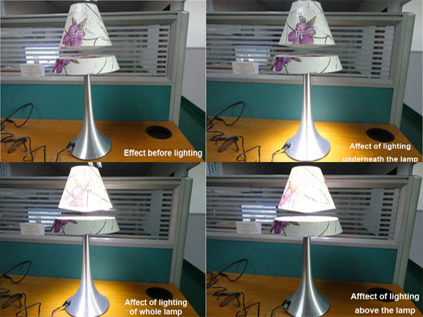 熱い販売美しいフローティング磁気ランプを導いたランプ磁気浮上のalibabaのメーカー問屋・仕入れ・卸・卸売り