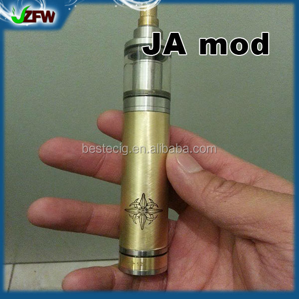 New product 2014 mechanical ja mod, ja mod clone, ja mod with 18650 battery