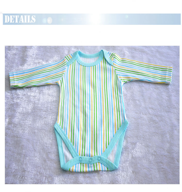 綿100％と長い袖の赤ん坊の服; 赤ちゃんの男の子の下着neccessary問屋・仕入れ・卸・卸売り