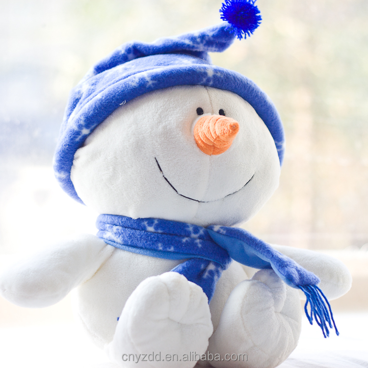 big plush snowman