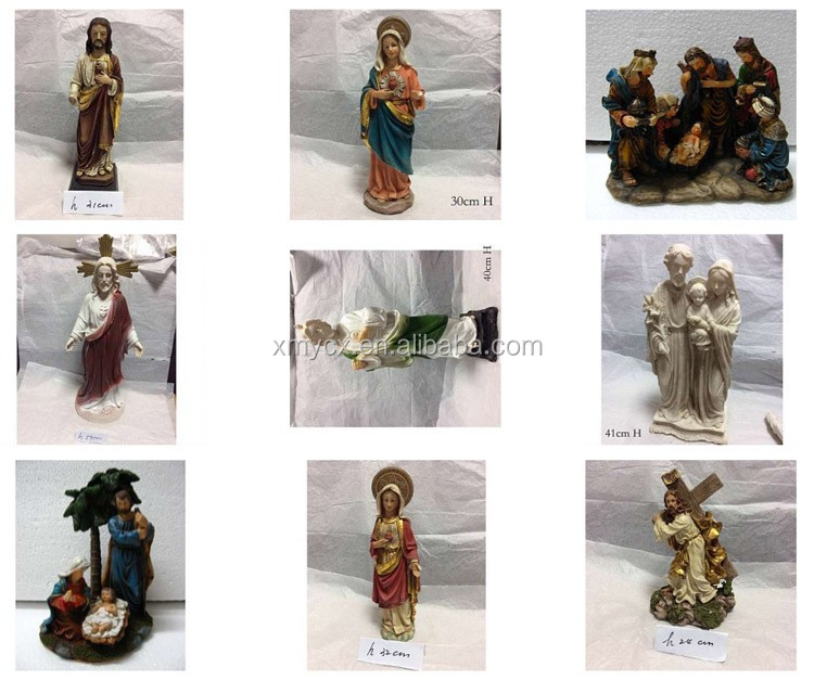 宗教家ファミリー装飾樹脂クリスチャン彫像用販売仕入れ・メーカー・工場