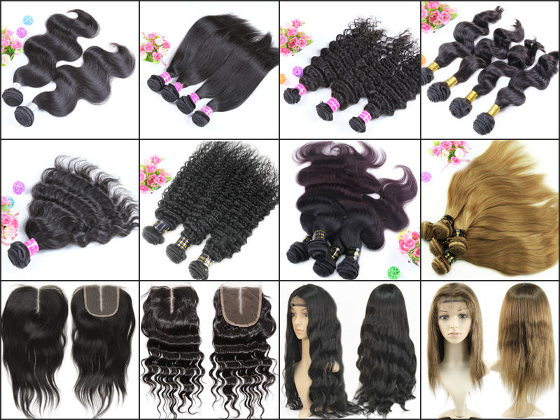 美スタイル6a100％バージンマレーシアの人間の髪の毛の拡張子問屋・仕入れ・卸・卸売り