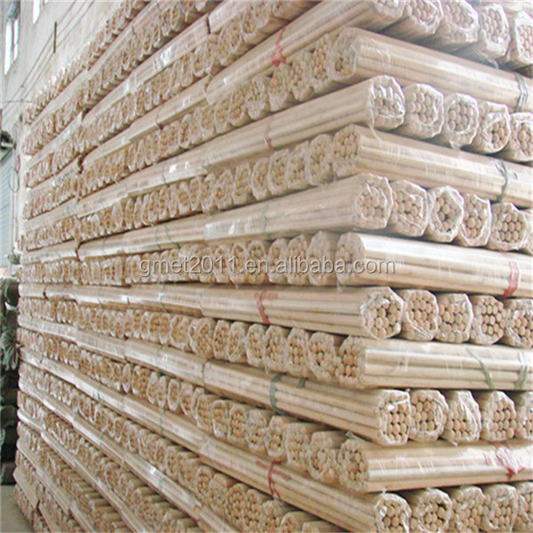 インドの木製モップ極、 pvcコーティングされたモップポール/ハンドル、 モップポール問屋・仕入れ・卸・卸売り