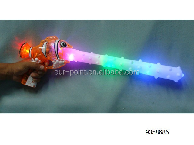 カラフルな漫画の魚のスティック音声売れ筋5灯で子供のおもちゃのゲーム問屋・仕入れ・卸・卸売り
